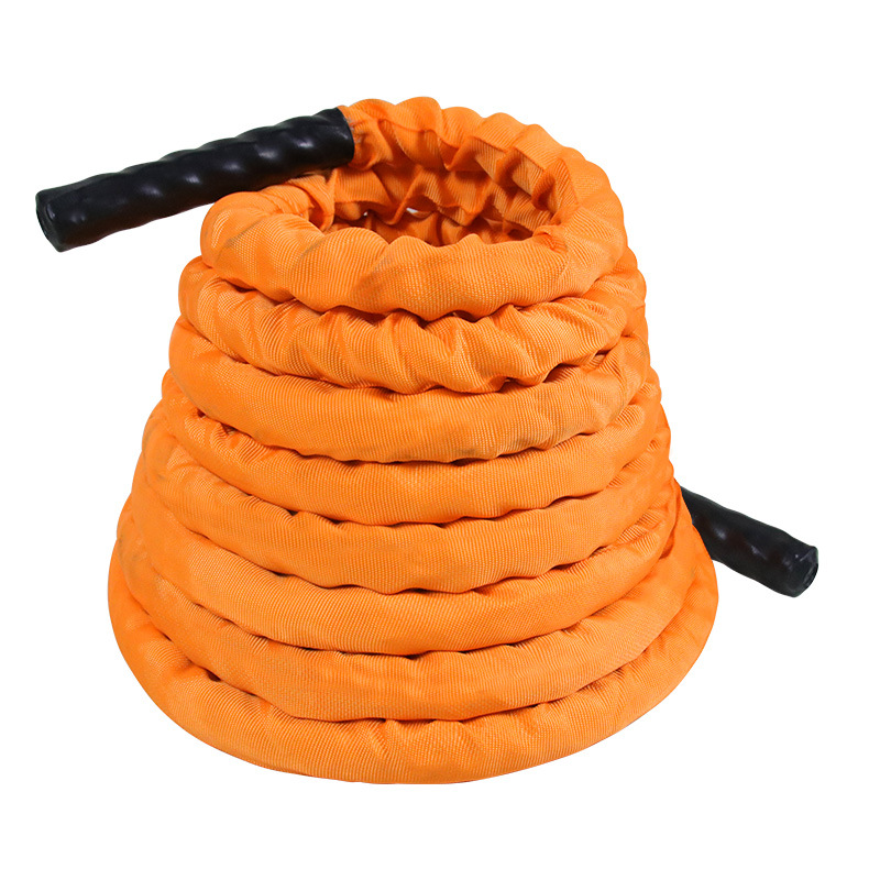 大甩绳战绳 厂家批发健身房家用男女体能力量训练绳格斗绳