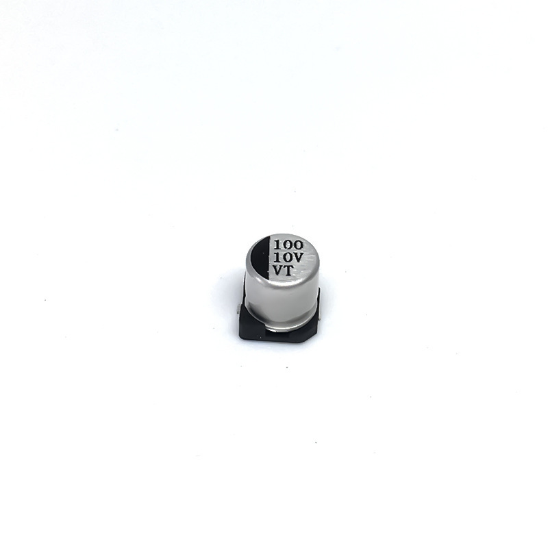 10V100UF 5*5.4mmパッチ電解コンデンサLED駆動スイッチング電源SMDアルミケース固体コンデンサ|undefined