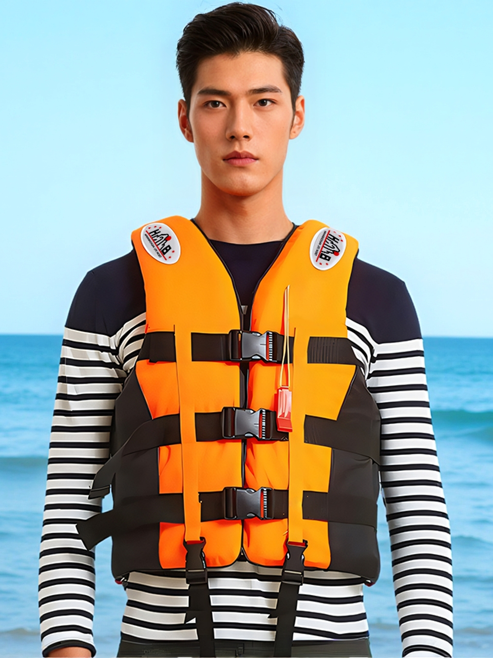 成人救生衣大浮力钓鱼专业船用便携式浮力背心儿童车载车载马甲