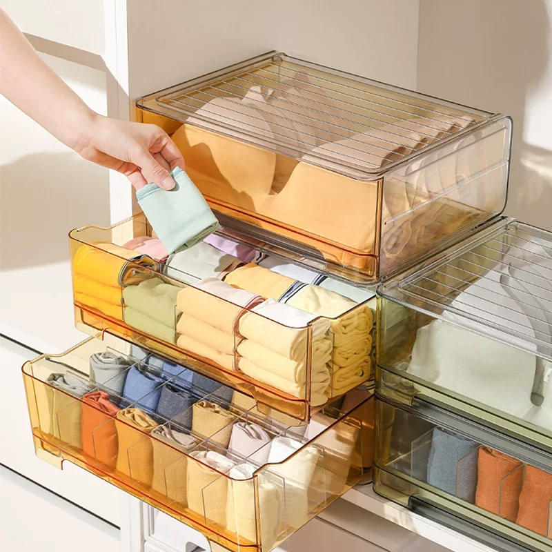 Underwear, tights, socks, storage box, bra, three-in-one