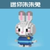 Mini Zhuzhu Rabbit 164pcs [Color Box Installation]