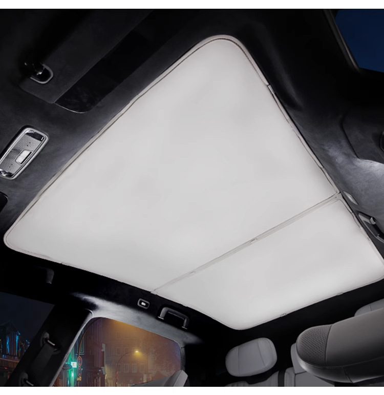 Suitable for Lynk & Co Z20/10Emp Sunroof Sunshade, Car Roof Sun Protection and Heat Insulation Canopy, Suede Sunshade
