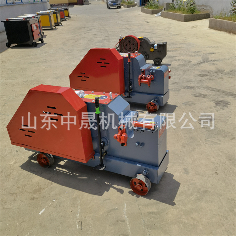 中晟重工台式钢筋切断机加重型钢筋切断设备螺纹负截断机金属板材