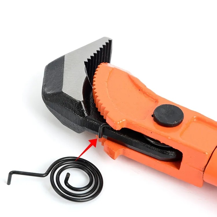 Llave de acero manga de hilo recto manga de acero universal llave de tubo de alambre de mano multifunción al por mayor