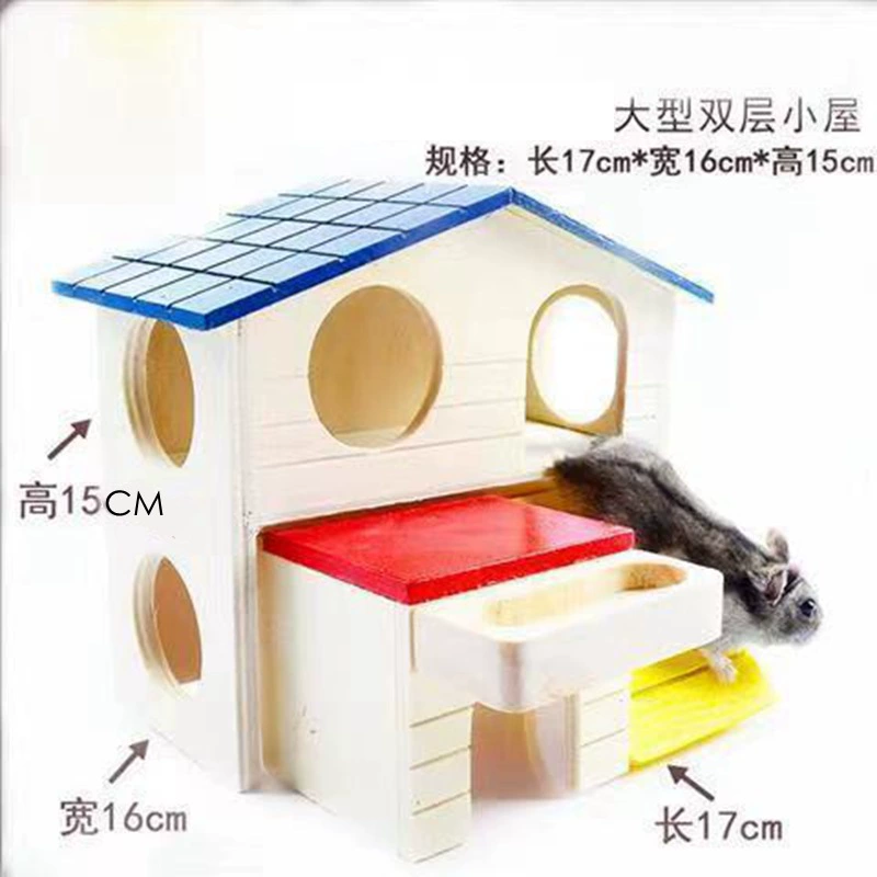 Красочное гнездо для хомяка, деревянный домик для хомяка, деревянная хижина, маленький домик для хомяка, маленькая хижина, гнездо золотого медведя, маленькая хижина, мебель