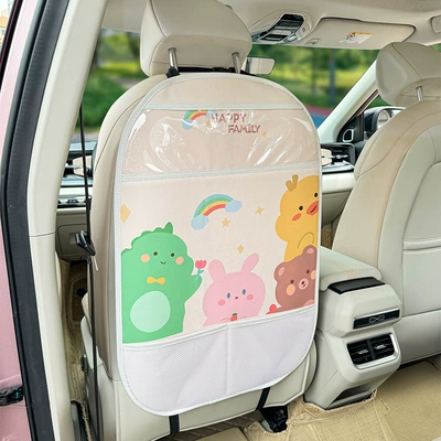Car seat back anti-kick Chair back anti-kick pad - happy-family-anti-kick-pad