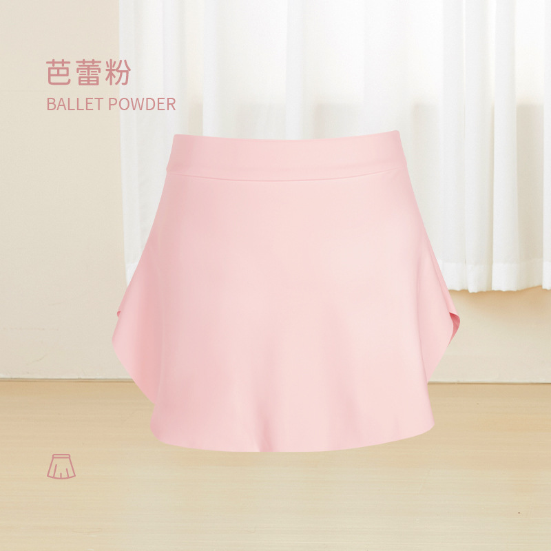 Ropa de práctica de Ballet para niños Falda de baile con volantes falda de gasa de mujer Falda de baile falda de hendidura lateral para niñas