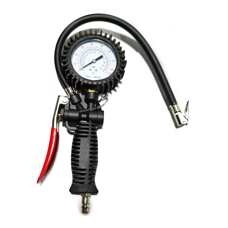 厂家直销汽车轮胎充气枪电子 专业胎压枪吹尘枪