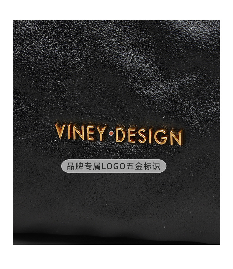 Túi tote da nữ đáy rộng dáng đeo nách — đen, Lời bài hát: Black (Public Version) chi tiết 17
