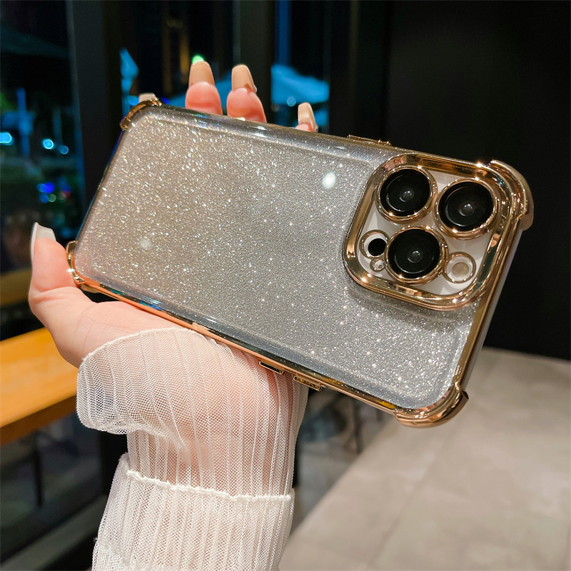 Protector de pantalla todo incluido con bolsas de aire en las cuatro esquinas, funda para teléfono Apple 17 compatible con iPhone 14, funda protectora anticaídas para 13 Pro Max