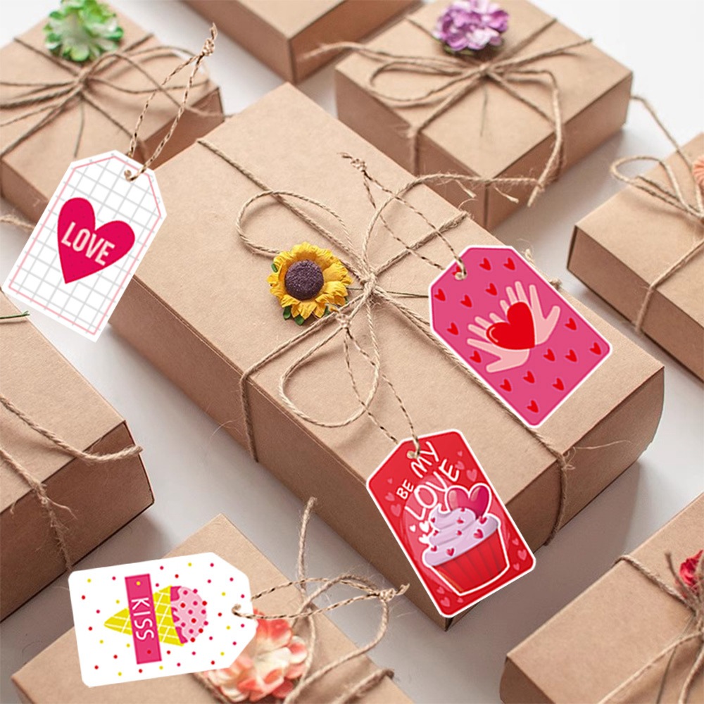 Nuevos productos transfronterizos para el día de San Valentín etiquetas colgantes decoración de boda atmósfera romántica decoración de fiesta colgantes