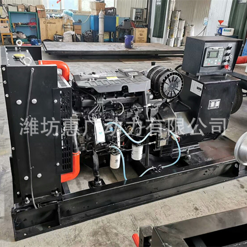潍柴锐动力50KW无刷全铜发电机组 配备WP4.1D66E200柴油机