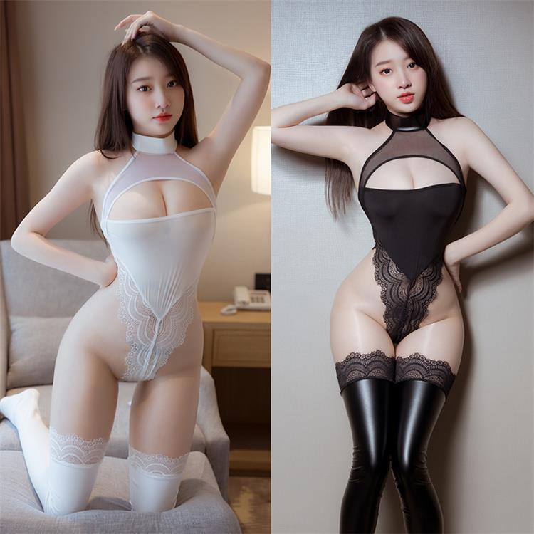 Fun Leather Clothes Free Lace Lace Sexy Adult Fun Underwear Set Exposure Women's Uniform Temptation