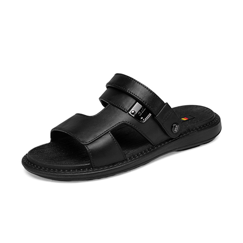 Zapatillas de playa al aire libre vietnamitas para hombres con zapatillas de suela suave de verano antideslizantes para conducir.