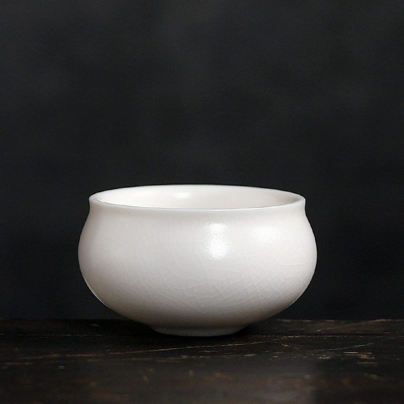 IYR7 陶瓷茶杯 手繪主人杯品茗杯功夫茶具單杯汝窯杯子