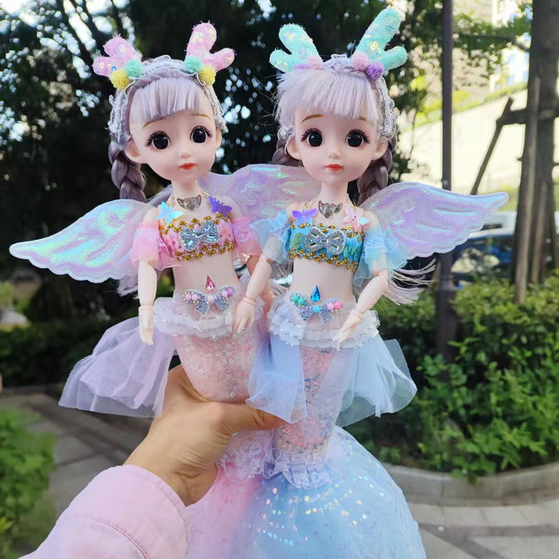 45cm Wedding Dress Music Mermaid Dance Gift Singing Storytelling Ornament Pendant Children Smart Toys 45cm Wedding Dress Music Mermaid Dance Gift Singing Storytelling Ornament Pendant Children Smart Toys