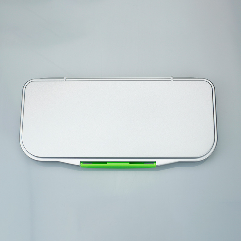 Moisturizing Palette Plastic Rectangular Art Painting Palette White Thickened Children's Palette Box Paint