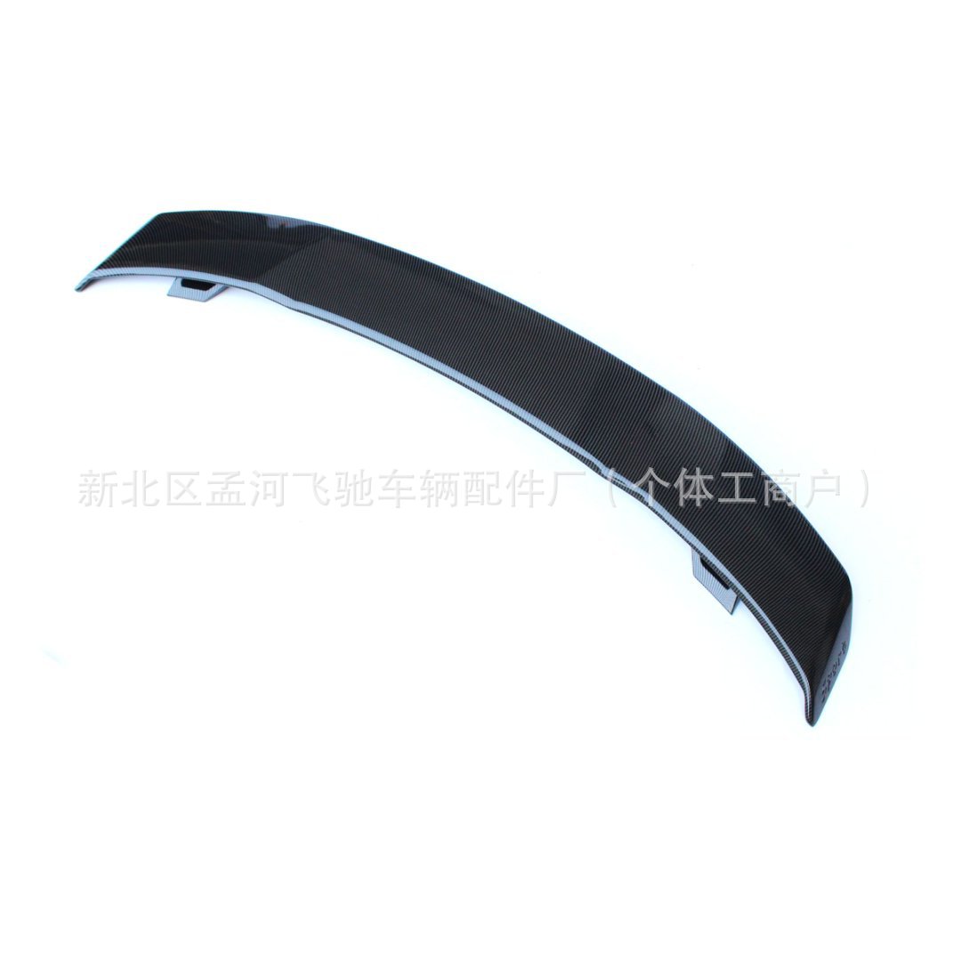 Universal Cross-Border Car No-Drill Rear Wing for Two-Door and Three-Door Hatchbacks, Sports Car Gt Racing Abs Material Aircraft Wing
