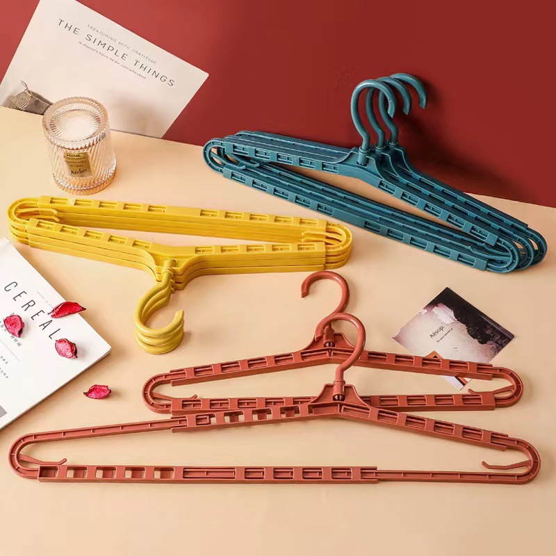 Extended, Traceless Hanger for Drying Quilts and Bath Towels, Suitable for Both Dry and Wet Items, Stretchable Coat Hanger, Wholesale Retractable Type