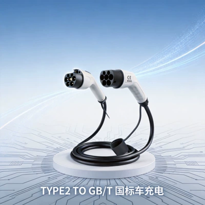European Standard to National Standard Dual-Head Charging Gun 16A32Agbt for Car and Home Use Byd Electric Vehicle Charging Gun Cable (Elektrikli avtomobil şarj cihazları)