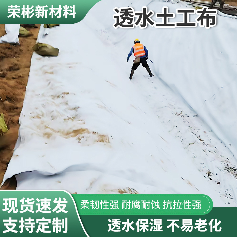 长丝土工布200g-800g国标耐腐蚀抗老化土工布建材工程用土工布|undefined