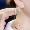 Sophisticated earrings, trend universal zirconium, internet celebrity