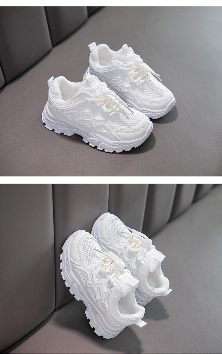 Baskets chunky filles baskets plateforme en mesh respirant école_voghion.com