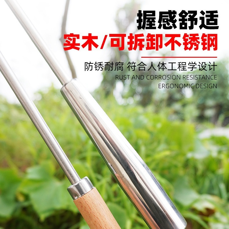 拔草除草神器连根锄草松土园艺工具多功能拔草铲种菜锰钢除草器|undefined