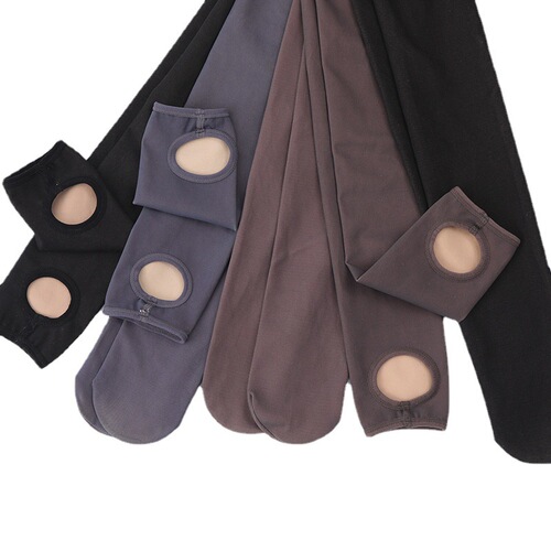 Leggings for women, spring and autumn 80g translucent plus fat, plus size stockings, fashionable and slimming, stewardess gray large size pants