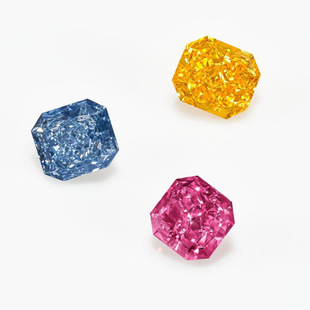 Laboratory Cultivated Yellow Diamond 0.5/1/2/3/5 karat Pear-shaped Square Bare Stone IGI Color Cultivated Diamond