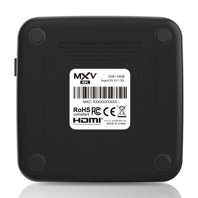 Набор Mxv4k — ТВ-приставка S905W2 Android 11.0 сетевой плеер 2GB/16GB 4K HD