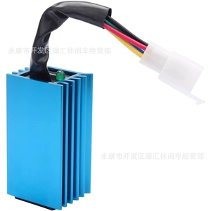 Off-Road Motorcycle Atv Beach Quad Modified 50Cc-125Cc Blue Five-Pin Igniter Cdi Coil