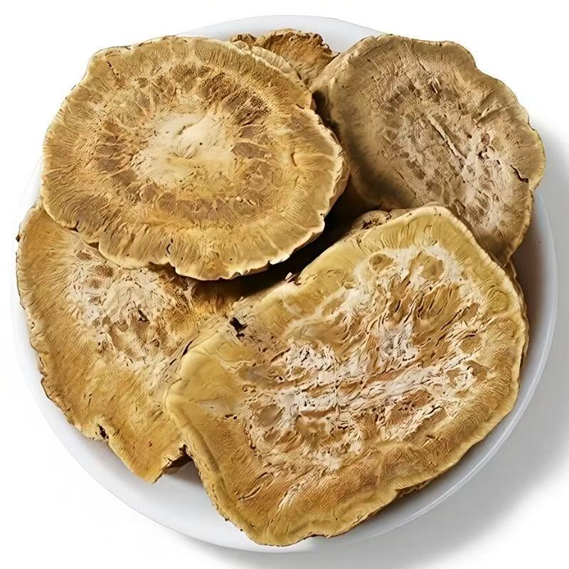 Dried Rhubarb Root Slices Da Huang 大黄 Sichuan Horse Hoof Rhubarb Raw Herb 500g specifications