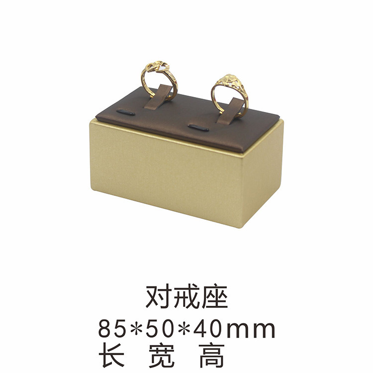新しいジュエリー小道具古代ゴールドディスプレイラックジュエリーペンダントリングブレスレットイヤリングディスプレイラック|undefined