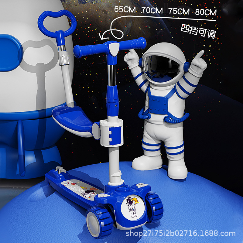 Space scooter with seat