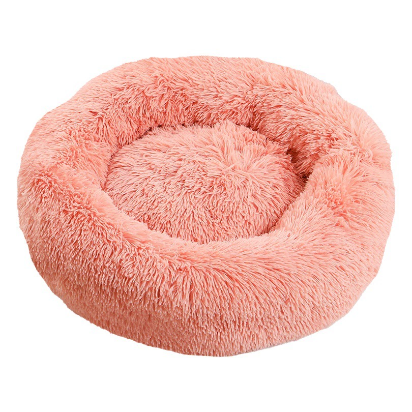 Фабрика оптовая кошка гнездо осенью и зимой теплое гнездо плюшевая собачья будка круглая кошка собачья прокладка для глубокого сна
