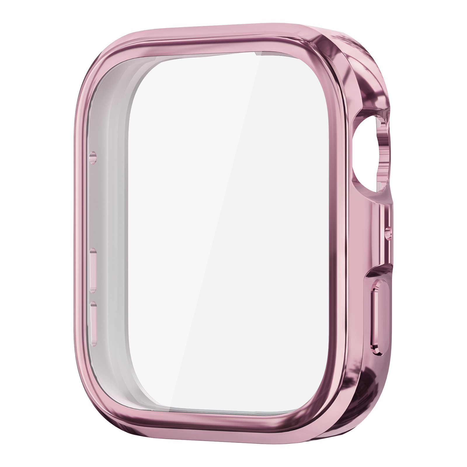 Applicable HUAWEI Fit4 case, HUAWEI WATCH FIT4 watch case, electroplated TPU full-cover case Specification drawing