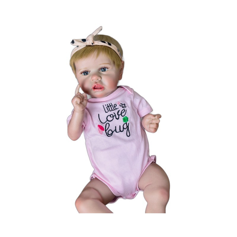 CM muñeca kosk muñeca ia juguetes de cambio Sa muñeca pesada venta caliente bebé 55 lavado tela de bebé transfronteriza