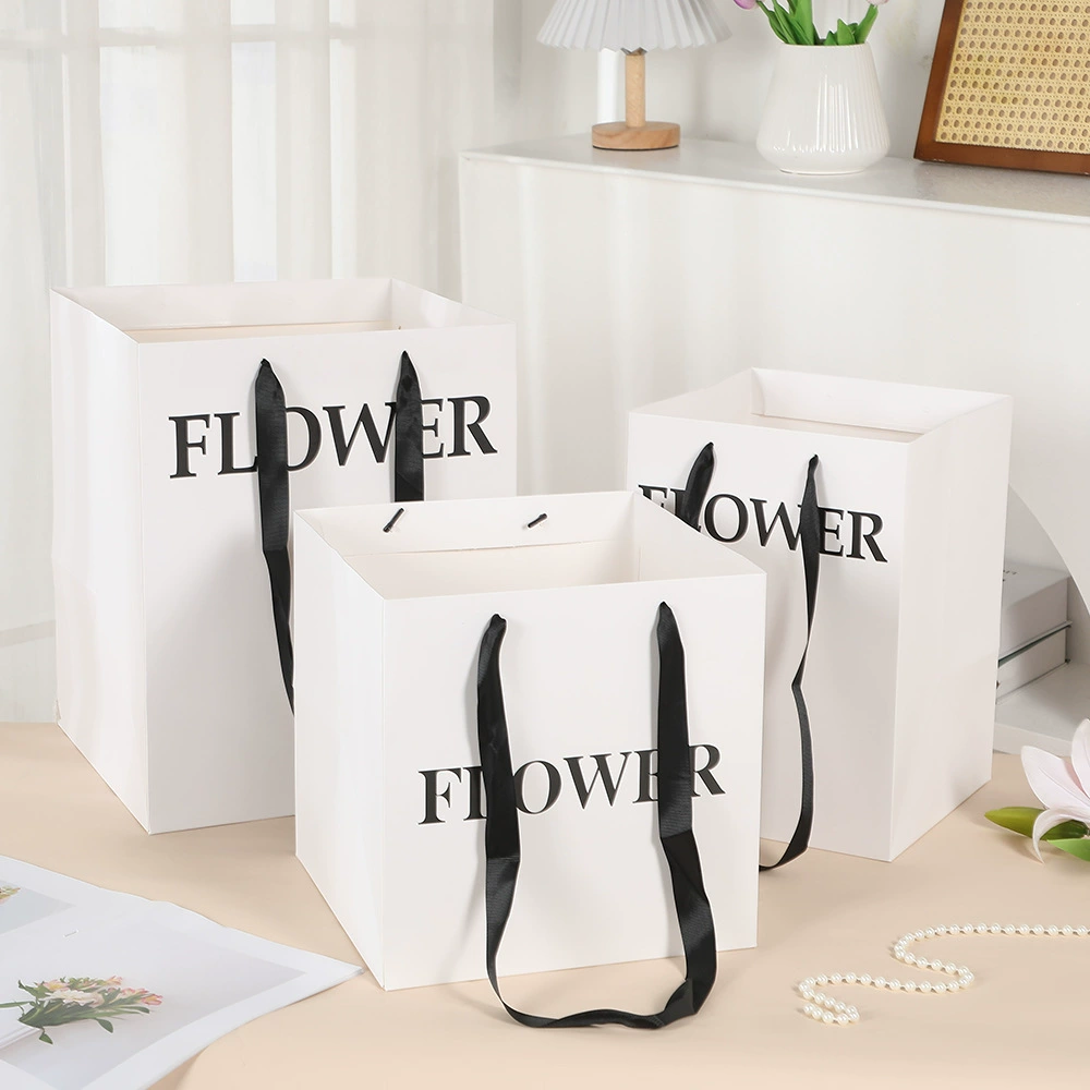 Сеть красных цветов сумка для цветов FLOWER подарочная сумка для цветов Премиум чувство цветочная композиция подарочная упаковка на день рождения подарочная сумка оптом