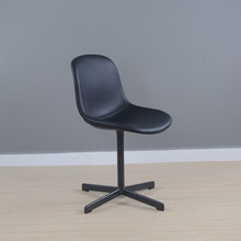 工厂供应塑料座椅 现代简约设计师靠背成人椅奶茶店户外塑料座椅