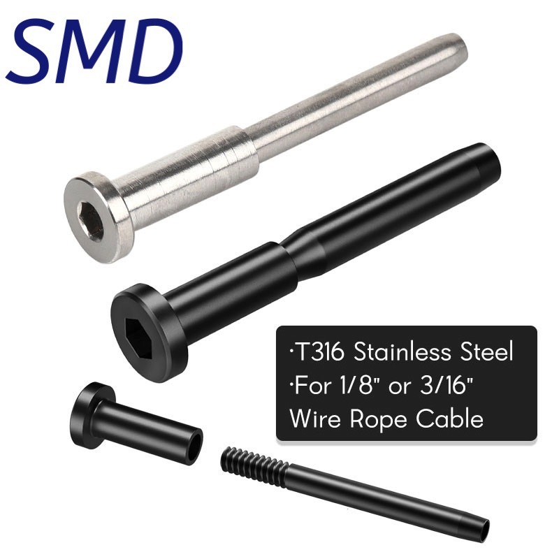black invisible accessories stainless steel