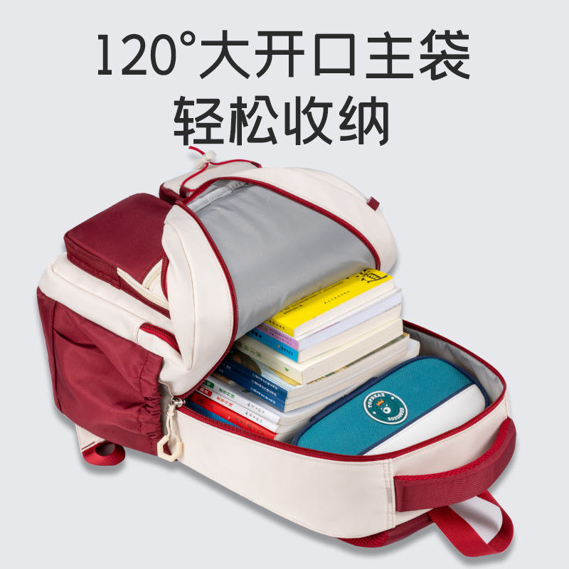 Mochila escolar para bebés de sésamo, estudiantes de secundaria, reducción de la carga, protección de la columna vertebral, estudiantes de secundaria, niñas de secundaria, bolsos casuales de mujer ultraligeros de gran capacidad