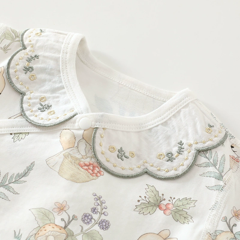 Children's summer thin bodysuit for new born for men and women girl's, children's clothing