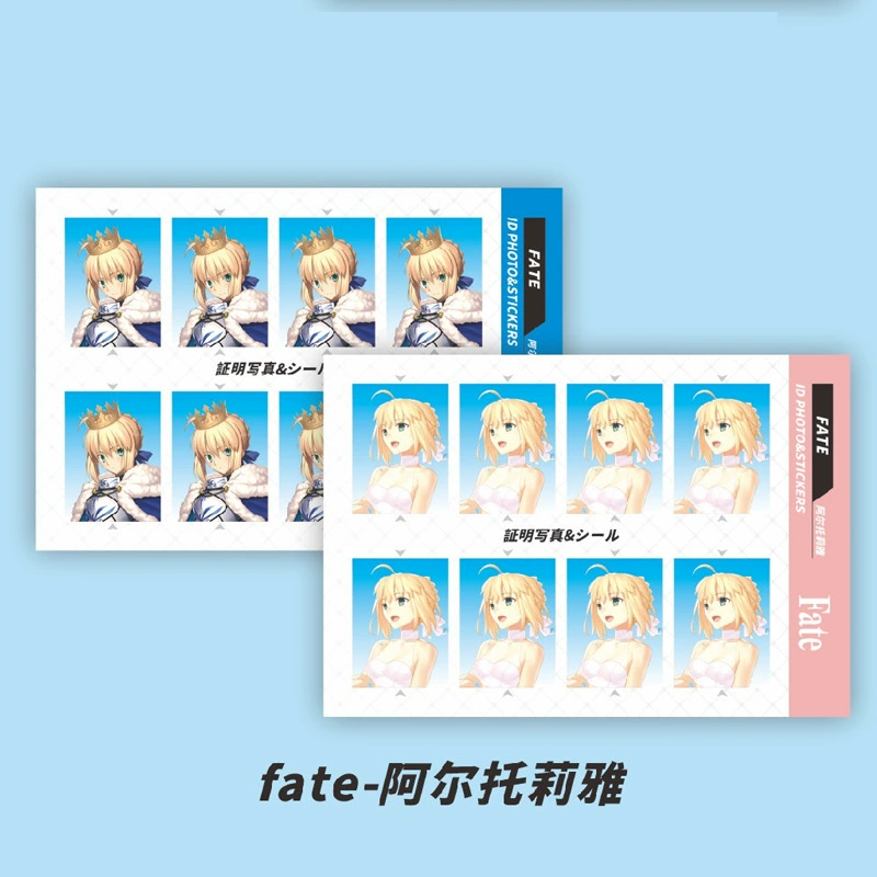 Аниме-периферийная фото-наклейка ID-наклейка Kakao Hinata Shoyang Xia Yujie Пират DIY наклейка 2 фотографии