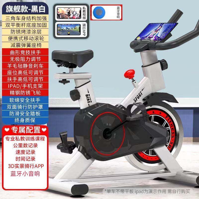 动感单车家用健身器小型自行车专业房室内脚踏运动静音锻炼机跨境|undefined