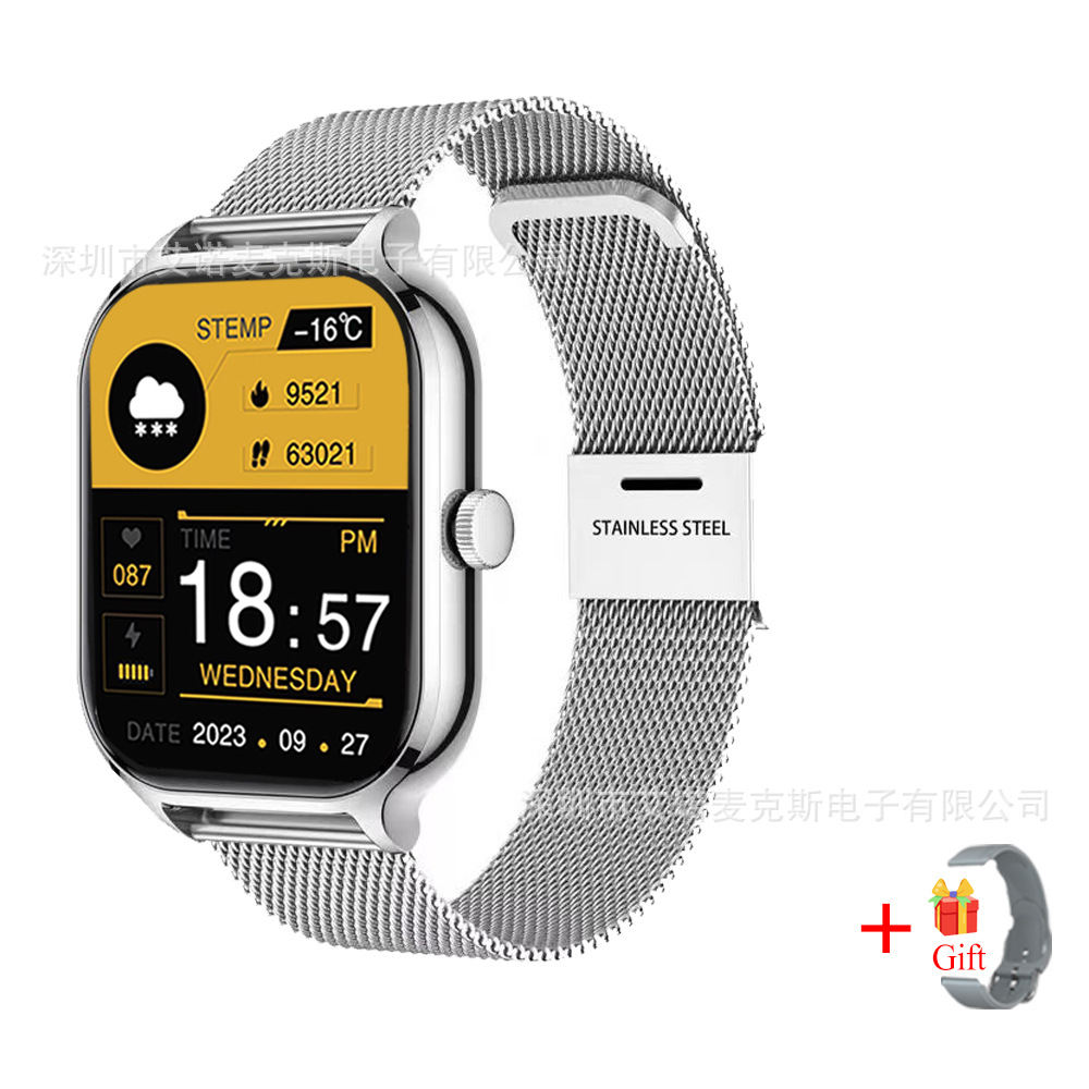 Fabricante de pulseras deportivas con recordatorio de información de llamadas Bluetooth Smart Island, reloj inteligente H9Max popular transfronterizo de 2025.