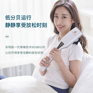 Cross-Border charging dolphin massage stick handheld electric massager back hammer mute high-power Meridian vibration massage