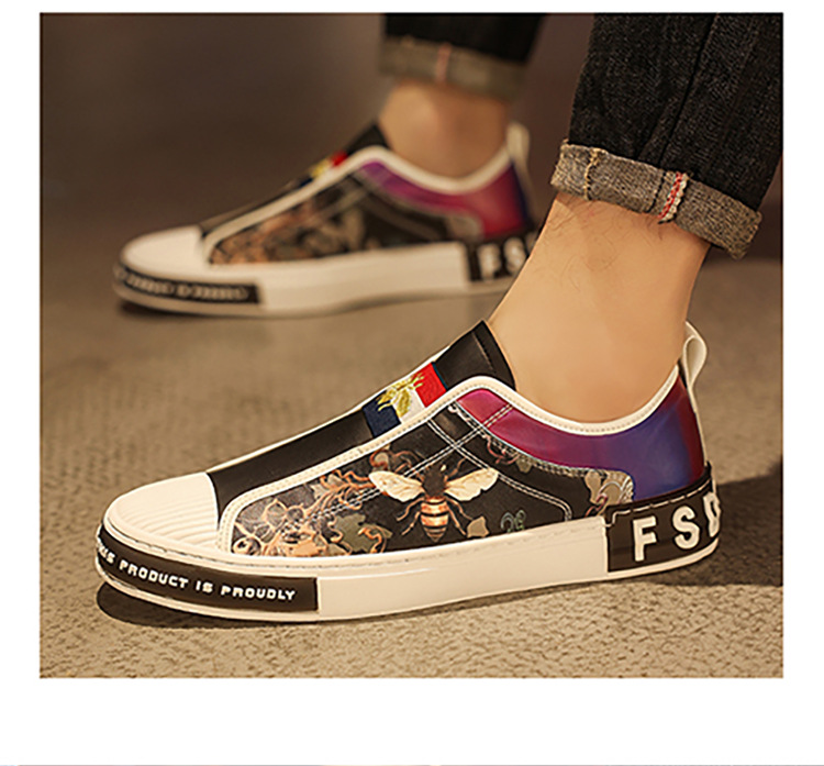 Modieuze ademende witte vrijetijdsschoenen heren winter loafer_voghion.com