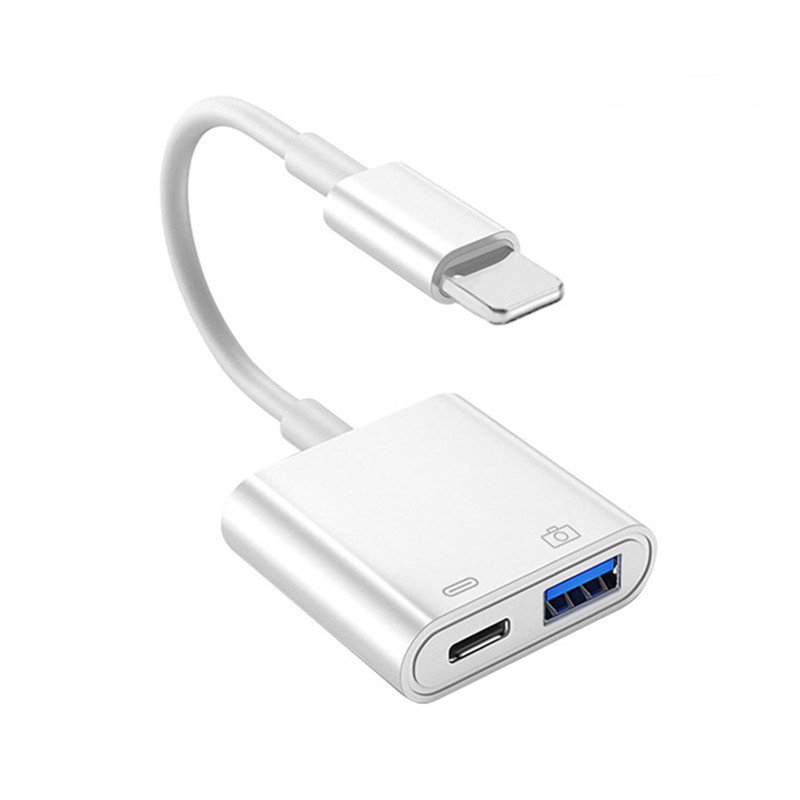 アップルotgアダプタusbアダプタiphone携帯電話マイクサウンドカードtype-cコンバータポートを適用|undefined