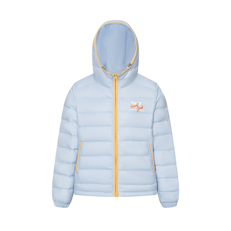 New Chinese Style 2025 Hooded Lightweight down Jacket for Men, White Duck down Design, Loose-Fitting Women's Coat with American Style for Winter New Chinese Style 2025 Hooded Lightweight down Jacket for Men, White Duck down Design, Loose-Fitting Women's Coat with American Style for Winter